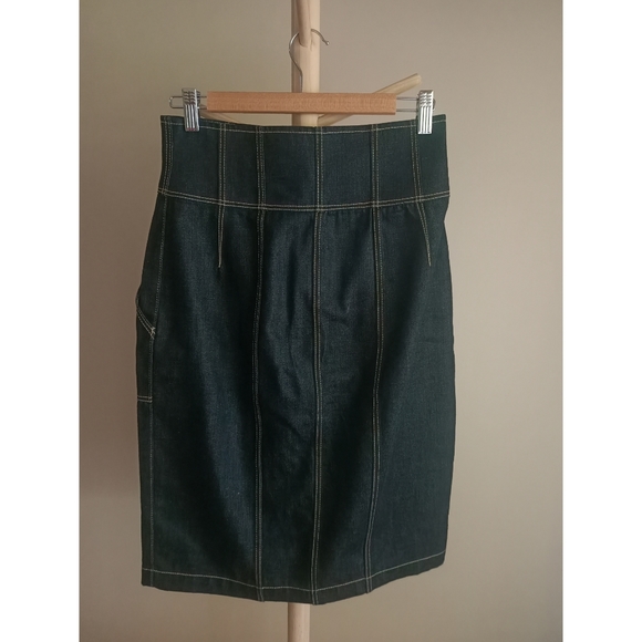 SASS & BIDE Want You Back Denim Skirt *size 38 NWOT* - Picture 4 of 7
